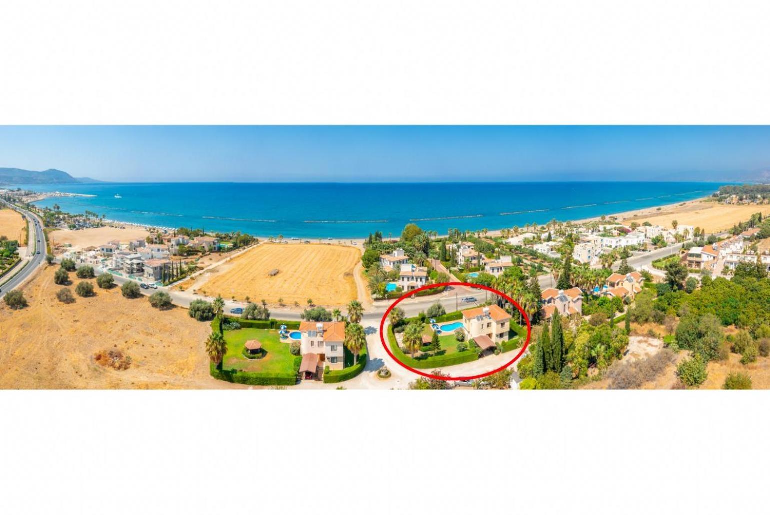 Villa Halima Fostira Polis Esterno foto