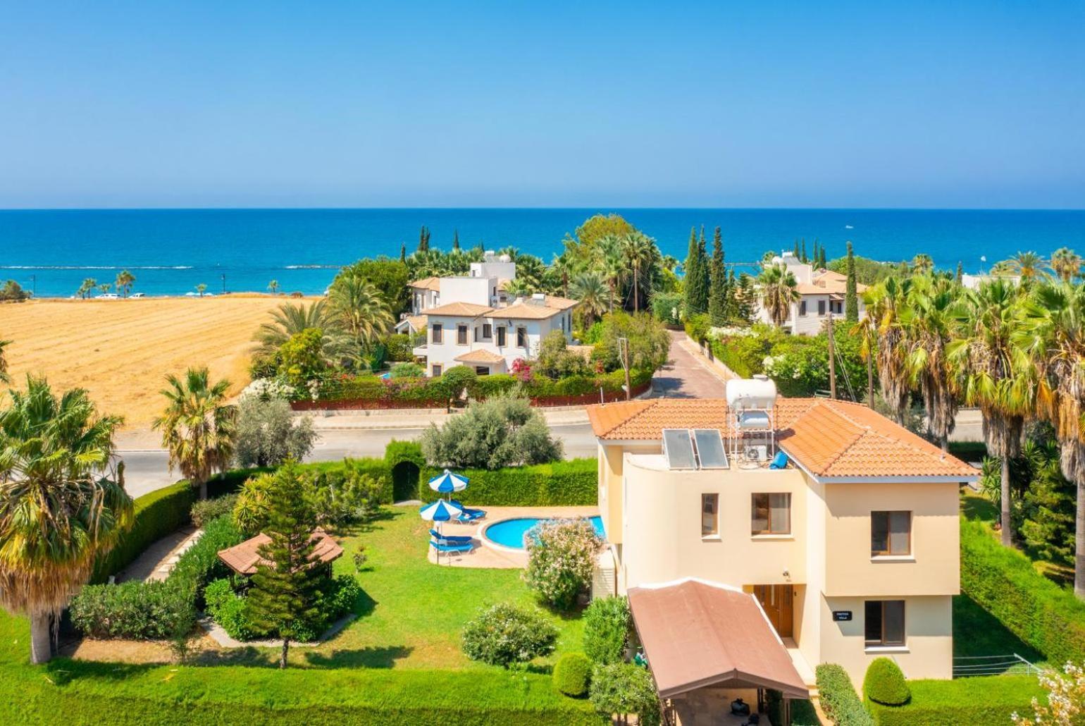 Villa Halima Fostira Polis Esterno foto
