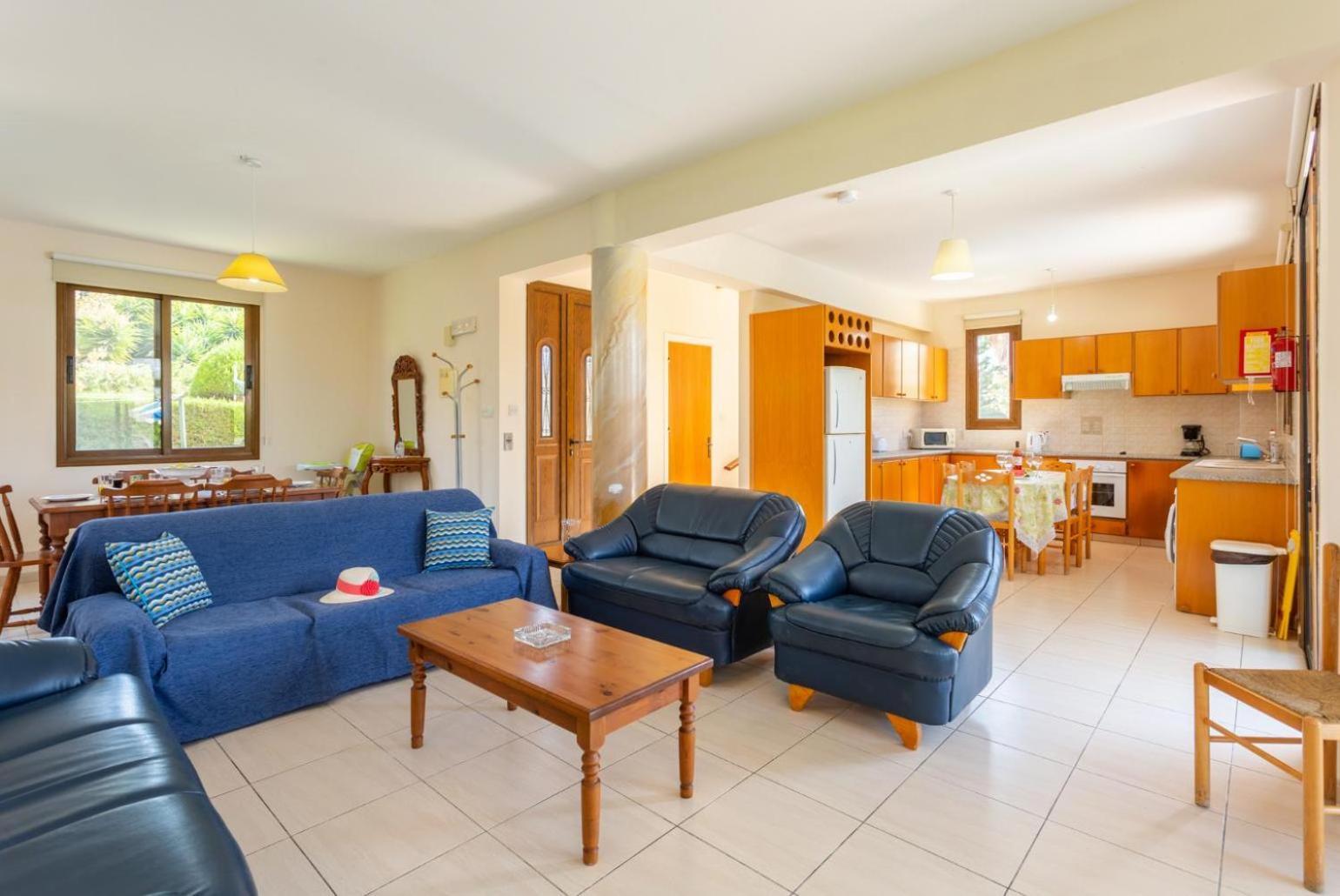 Villa Halima Fostira Polis Esterno foto