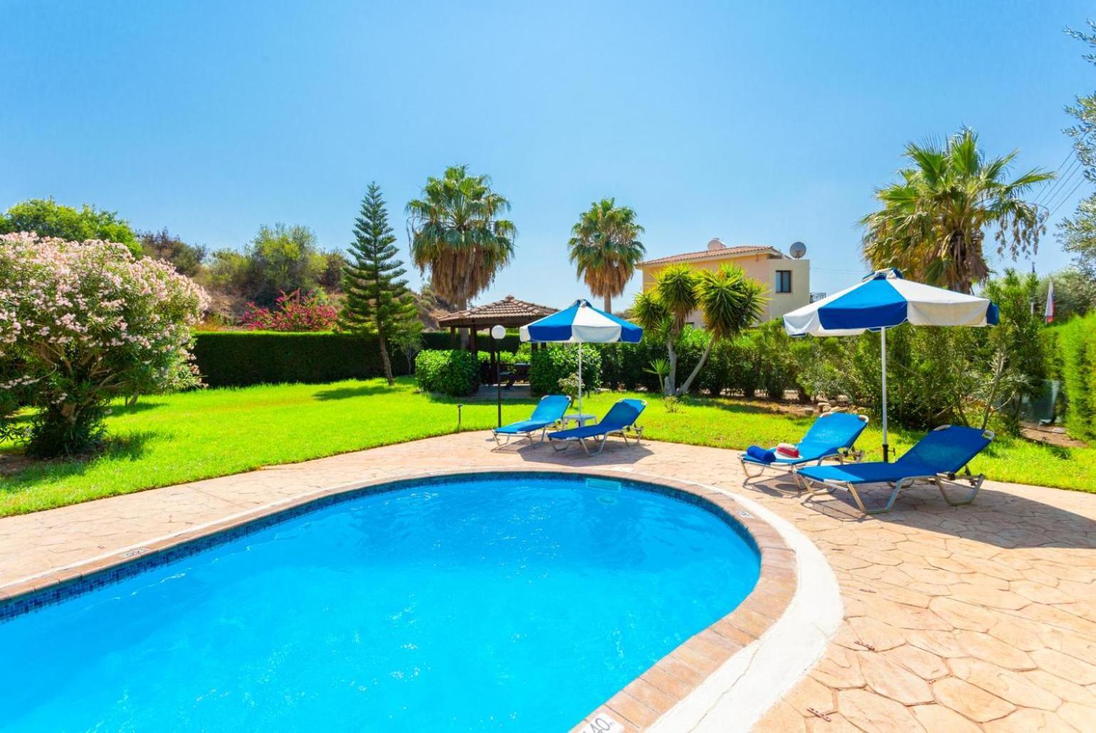 Villa Halima Fostira Polis Esterno foto