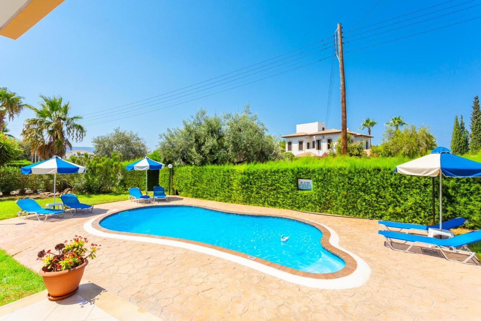 Villa Halima Fostira Polis Esterno foto