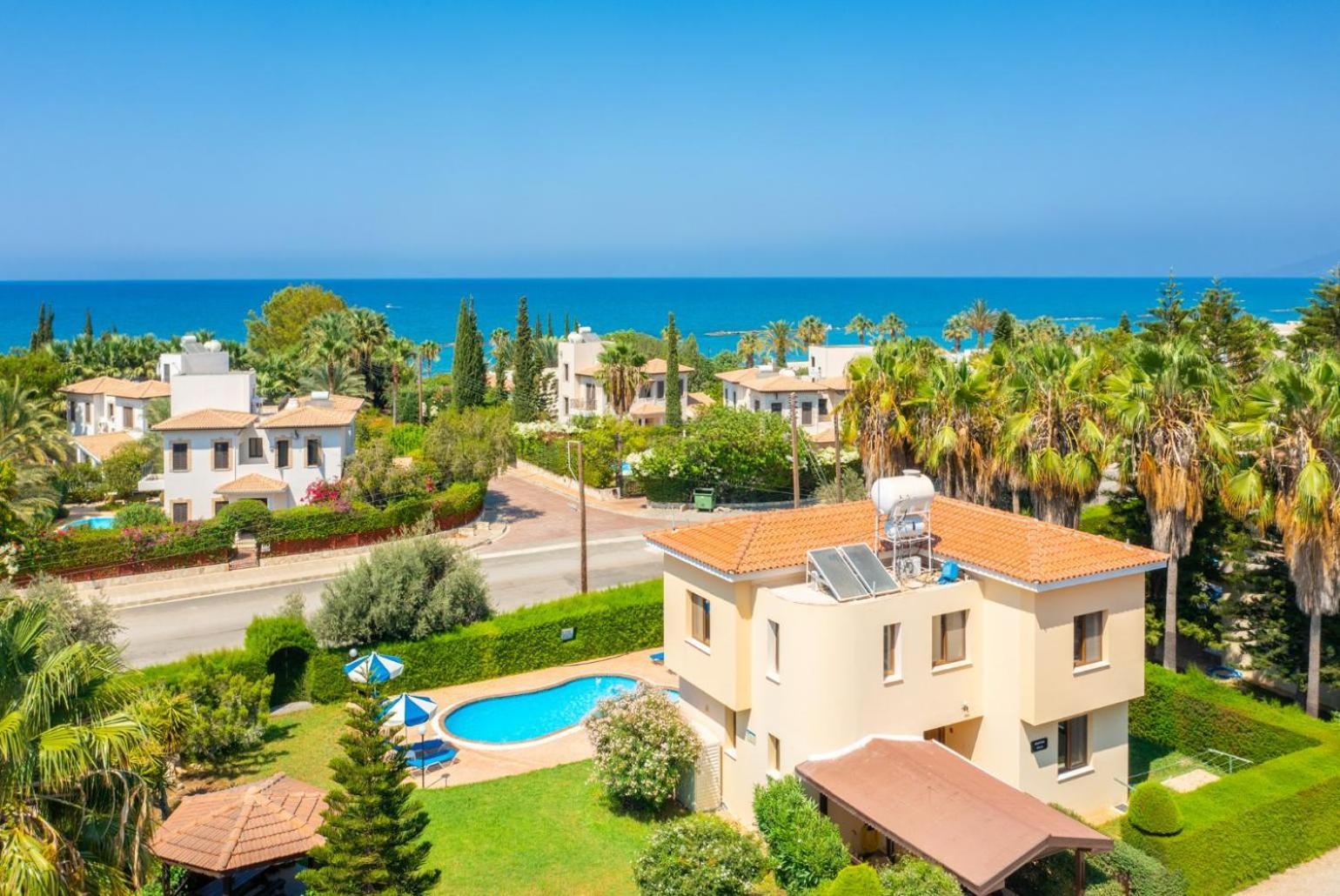 Villa Halima Fostira Polis Esterno foto