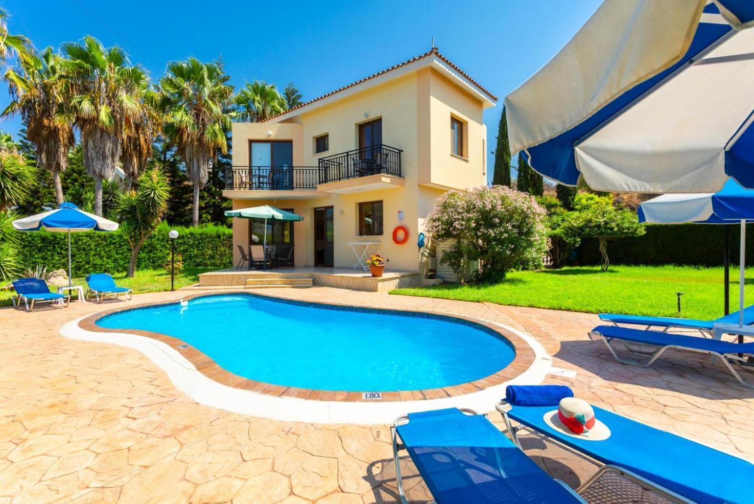 Villa Halima Fostira Polis Esterno foto